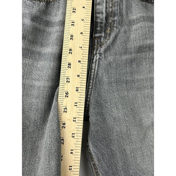 Frank And Oak Women’s Size 27 Nina Wide Leg Jambe Large Black Raw Frayed Hem - Picture 5 of 16